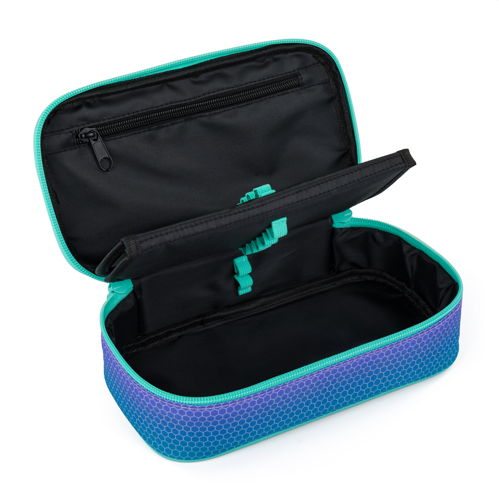 Pouzdro etue JUMBO OXY Ombre Blue - Pink